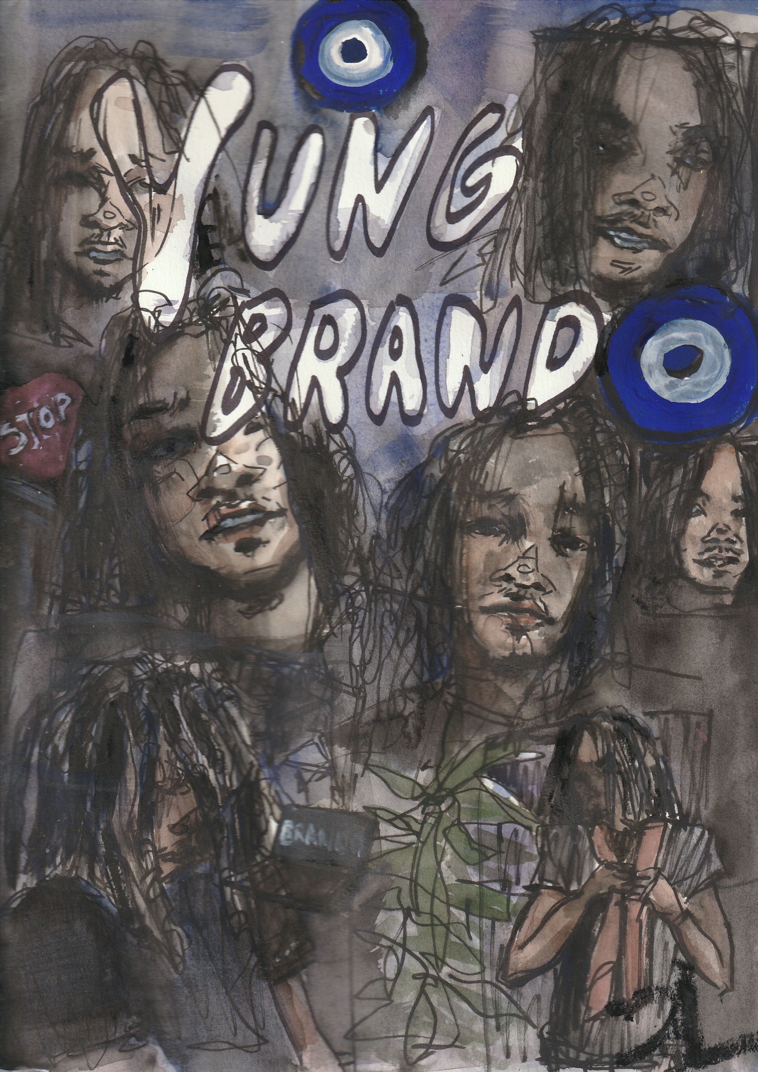 Yung Brando Painting
